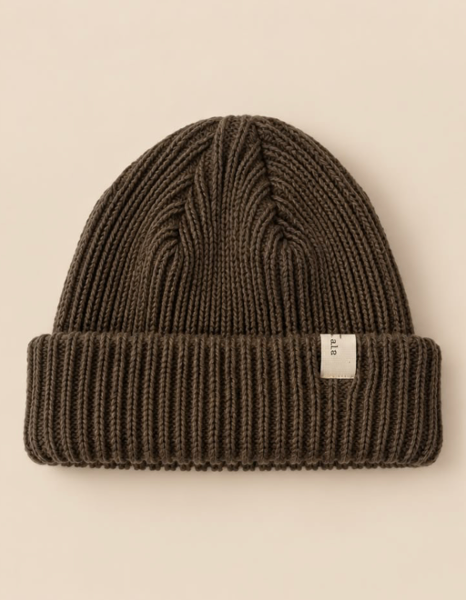 Mocha Knit Beanie