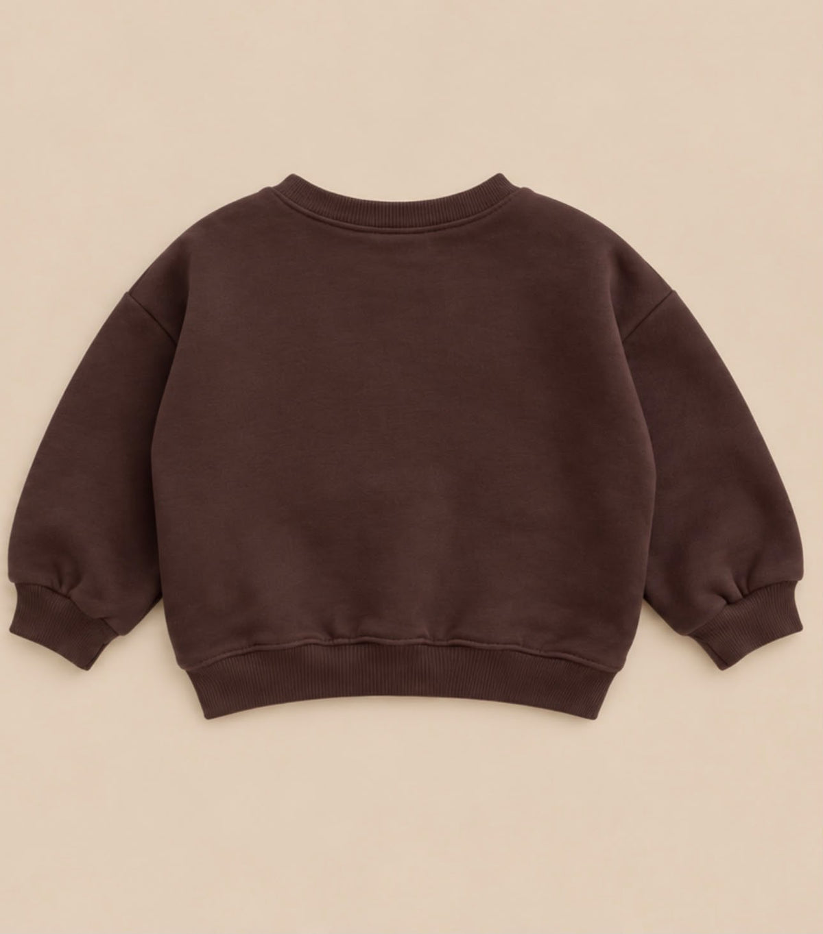 Babyccino Sweater - chocolade bruin